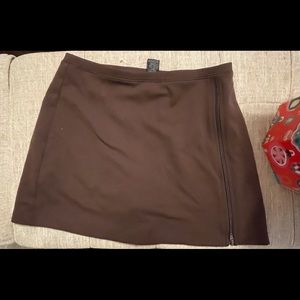 Brown express mini skort size small